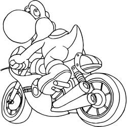 Yoshi (Video Games) coloring page #195195 to print and color