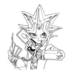 Coloring page: Yu-Gi-Oh! (Video Games) #52973 - Free Printable Coloring Pages