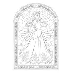 Zelda (Video Games) coloring page #200877 to print and color
