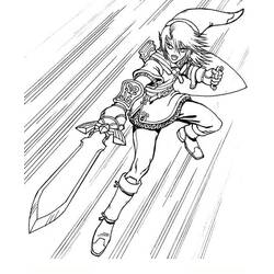 Zelda (Video Games) coloring page #200884 to print and color