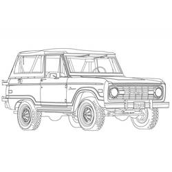 Ford (交通运输)着色页 #174186 可打印和着色